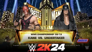 Undertaker Vs Kane - Casket Match | WWE 2K24 PC™ [1080P 60FPS]