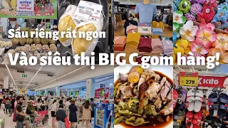 Thái Lan du ký #7 - Bangkok: Bà con Việt đổ về siêu thị Big C mua GIÀY DÉP QUẦN ÁO - Sầu riêng ngon