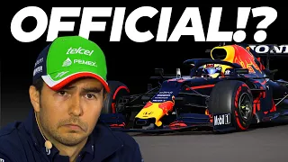 Sergio Perez Opens Up About His Contract with Red Bull