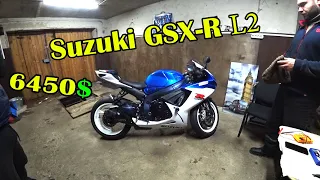 Мото Подбор#42|Осмотр и оценка состояния GSX-R 600 2012 год за 6400$