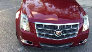 2010 Cadillac CTS Red