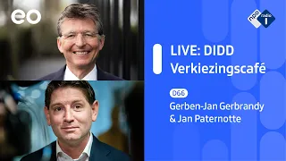 Gerben-Jan Gerbrandy & Jan Paternotte (D66) | DIDD Verkiezingscafé | NPO Radio 1