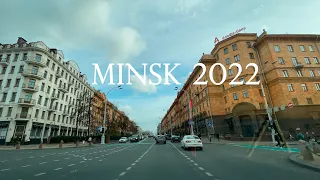 Minsk Belarus 4K — Autumn 2022 Drive