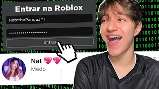 HACKEEI a CONTA DA NATASHA PANDA no ROBLOX *REVANCHE