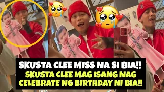 SKUSTA CLEE MAG ISANG NAG CELEBRATE NG 2ND BIRTHDAY NI BIA 🎉🥺( GRABE SUPER MISS NYA NA SI BIA!)