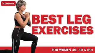 20-Minute Leg Day with Dumbbells for Women Over 40