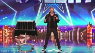 Darcy Oake Embarrasses Himself Live On Britain's Got Talent 2014 HD