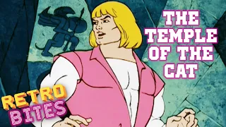 He Man Explores the Temple of the Cat | He-Man | Old Cartoons | Retro Bites