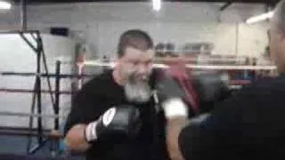 Tank Abbott at Westminster's Boxing Club