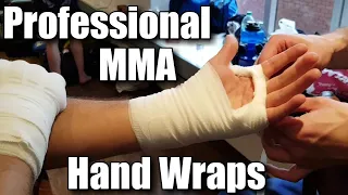 Hand Wraps - For a Professional MMA Bout