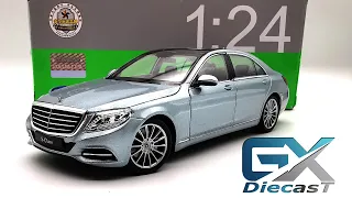 1/24 Welly Mercedes S500 (Silver-Blue)
