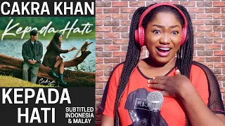 First Time Hearing To CAKRA KHAN - KEPADA HATI (OFFICIAL MUSIC VIDEO) REACTION!!!😱
