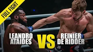 Leandro Ataides vs. Reinier De Ridder | ONE Full Fight | February 2020
