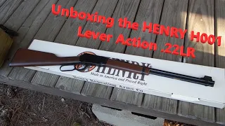 Unboxing the Henry 22 Lever Action