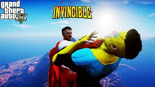 GTA 5 - Invincible vs Omni-man | Invincible Season 1 Fight