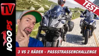 Dreirad oder Zweirad? Yamaha Niken GT vs. Yamaha Tracer 900 GT im Vergleich - Yamaha Tourer im Test