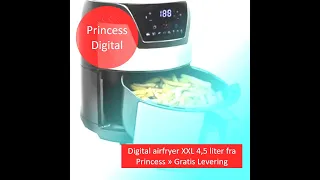 Princess Digital airfryer XXL 4,5 liter