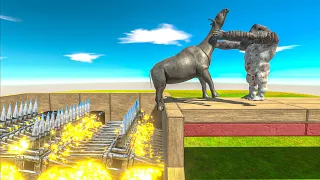 Goro Hits Legendary Punch - Animal Revolt Battle Simulator