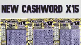 CASHWORD X15 from the New York State Lottery! A FIRST for the Scratch Therapy Channel!!