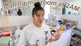 CLEANING MY MESSY ROOM (motivation to clean your room) | MAI PHAM