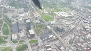 VIDEO: NFL Draft prospects take tour of Kansas City on Whiteman Air Force Base Black Hawk helicopter