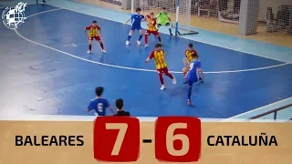 Resumen | Campeonato Selecciones Autonómicas| 1ª Semifinal masculina Sub 16 | Baleares 7-6 Cataluña