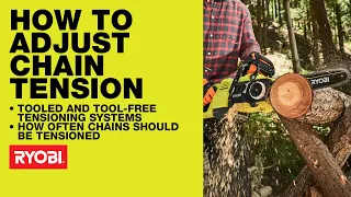 RYOBI Chainsaws: How to Achieve the Right Chain Tension