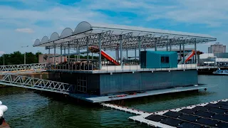 World’s first floating farm in operation in The Netherlands