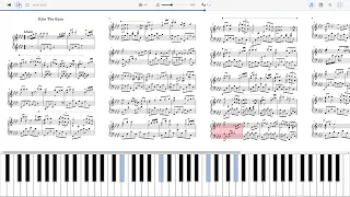 Kiss The Rain(Yiruma )Sheet music for Piano Solo