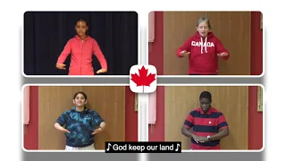 TDSB Signs O Canada