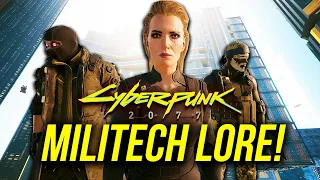 Cyberpunk 2077 - Militech Corporation FULL Lore & History!