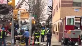 NY:BUILDING COLLAPSE:WITNESS-BOOM BOOM