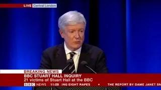 Lord Hall at Dame Janet Smith press conference - part 1/5
