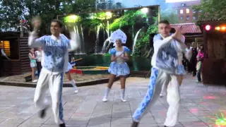 Танцевальный шоу балет на корпоратив в Москве - номер Гжель