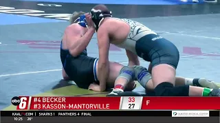 Kasson-Mantorville wrestling falls in the semifinals