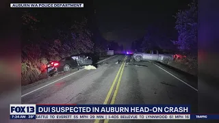 DUI suspected in Auburn head-on crash | FOX 13 Seattle