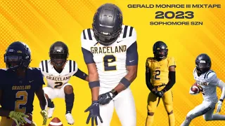 #1 NAIA FB PLAYER GERALD MONROE 2023 SOPH HIGHLIGHTS