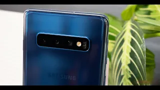 Распаковка Samsung S10 G9730(Snapdragon 855) за 37000руб в синем цвете. с AliExpress