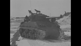 Korean War: Tanks and Patrol - North Chonju, Korea (January 1951)