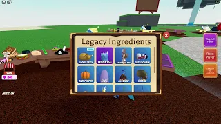 How To Get All Legacy Ingredients in Roblox Wacky Wizards