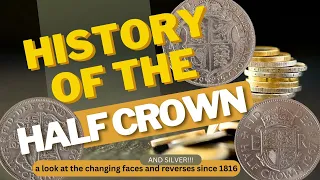 History of the Half Crown #coins #silver #halfcrown #92.5%