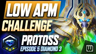 StarCraft 2 Low APM Challenge 2022! Protoss Rank Up Guide - Diamond 3 (Ep. 5)