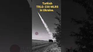 Turkish TRLG-230 MLRS in Ukraine, Ukraine combat footage