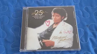 Michael Jackson Thriller 25th Anniversary CD & DVD Unboxing 1982 - 2008 💽💿