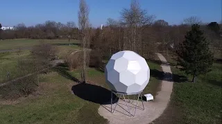 Mein erstes DJI Mini 2 Drohnen Video, noch vorsichtig und nicht hoch, im Wetterpark Offenbach