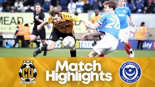 Match Highlights | Cambridge United 0-0 Portsmouth