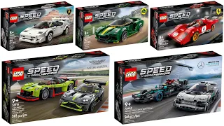 All LEGO Speed Champions Sets 2022 Compilation/Collection Speed Build