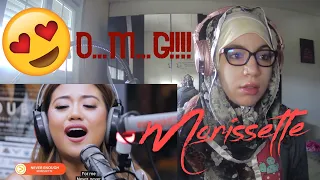 SOMEONE GIVE HER A CROWN! - First time reacting to Morissette - Never Enough