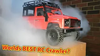 You won't believe how STEEP this $** RC Crawler car can Climb!!!