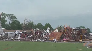 Multiple deaths confirmed from a tornado in Iowa, state patrol says